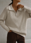 Comfort Krush Zipper Pullover-Sweaters-Krush Kandy, Women's Online Fashion Boutique Located in Phoenix, Arizona (Scottsdale Area)