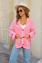 Everyday Basic Button Cardigan-Tops-Krush Kandy, Women's Online Fashion Boutique Located in Phoenix, Arizona (Scottsdale Area)