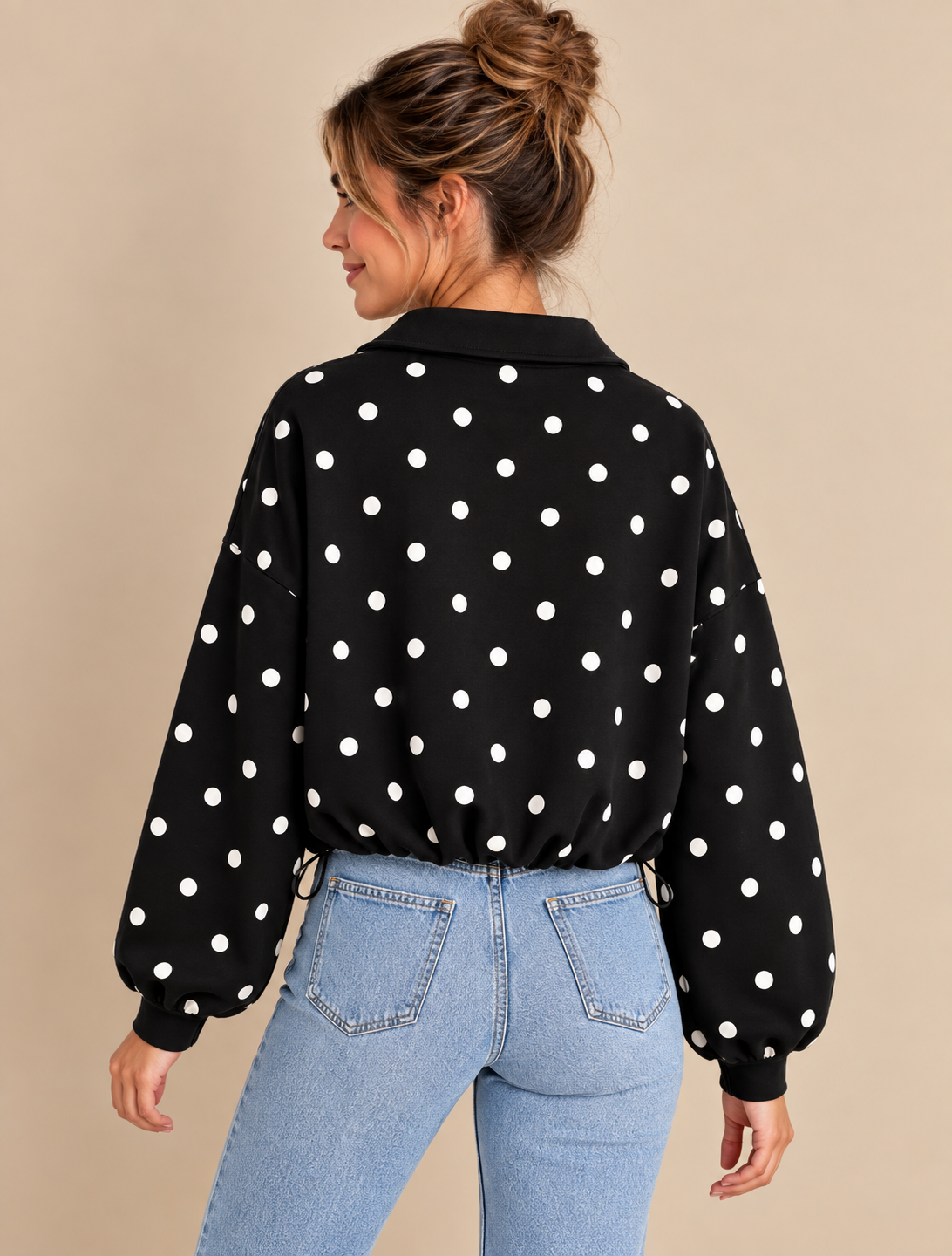 Polka Dot Top and Jeans Portrait.png