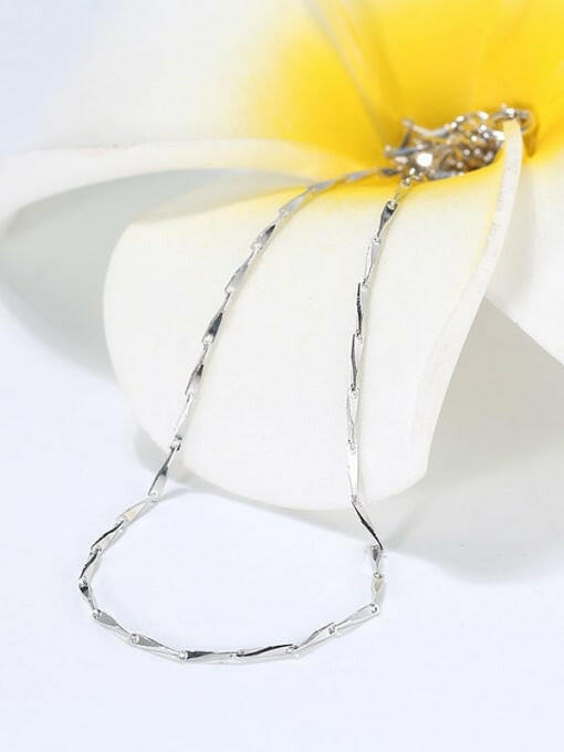Sterling Silver Melon Seed Chain-Necklaces-Krush Kandy, Women's Online Fashion Boutique Located in Phoenix, Arizona (Scottsdale Area)