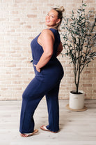 Rest Day Straight Leg Jumpsuit-Jumpsuits & Rompers-Krush Kandy, Women's Online Fashion Boutique Located in Phoenix, Arizona (Scottsdale Area)