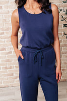 Rest Day Straight Leg Jumpsuit-Jumpsuits & Rompers-Krush Kandy, Women's Online Fashion Boutique Located in Phoenix, Arizona (Scottsdale Area)