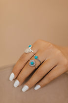 EXCLUSIVE: Free Spirit Sterling Silver Turquoise Ring-Band Rings-Krush Kandy, Women's Online Fashion Boutique Located in Phoenix, Arizona (Scottsdale Area)