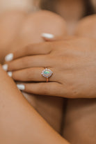 Endless Time Opal Ring MADE TO ORDER-Dainty Rings-Krush Kandy, Women's Online Fashion Boutique Located in Phoenix, Arizona (Scottsdale Area)