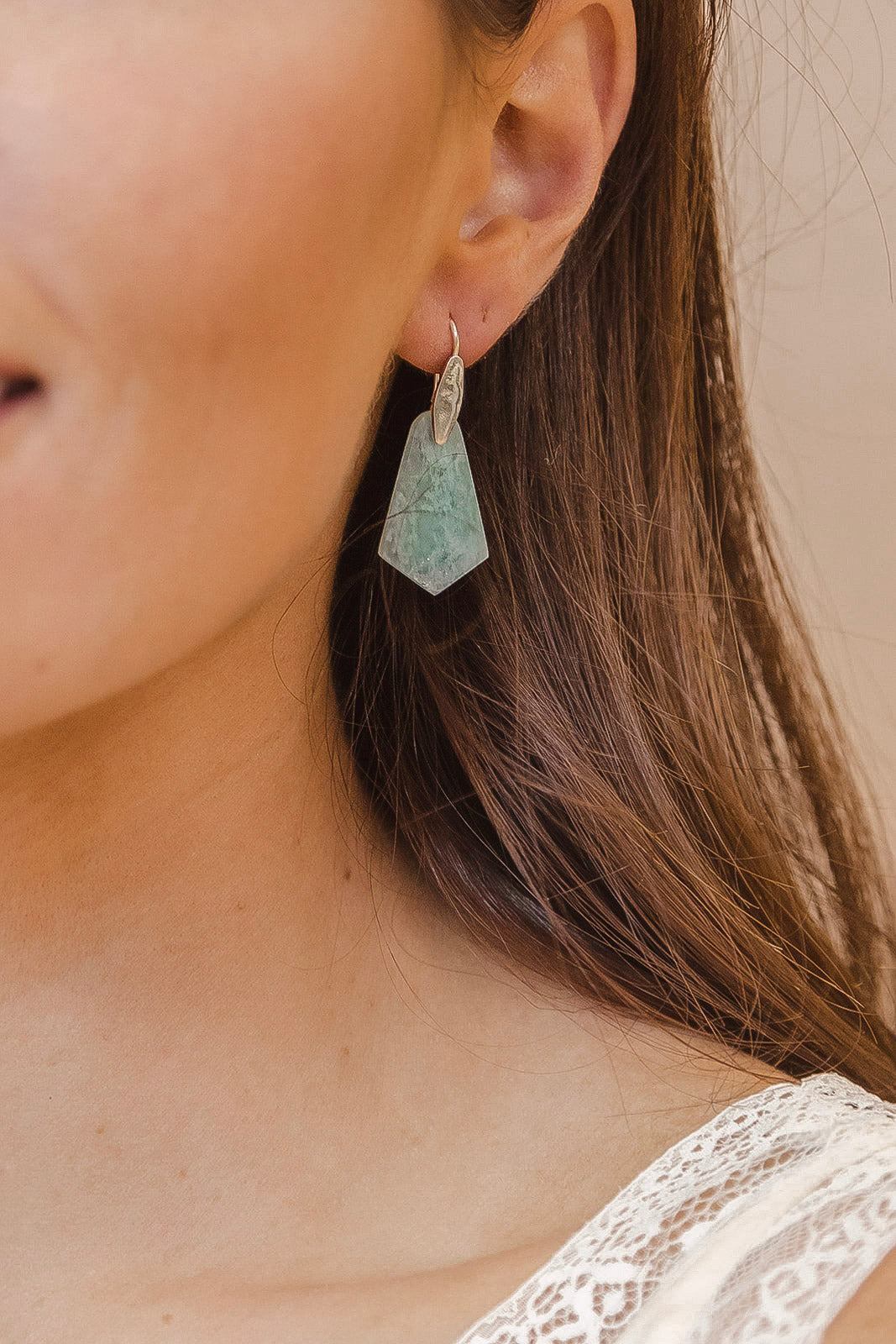 Iconic Slab Sterling Silver Earrings-Earrings-Krush Kandy, Women's Online Fashion Boutique Located in Phoenix, Arizona (Scottsdale Area)