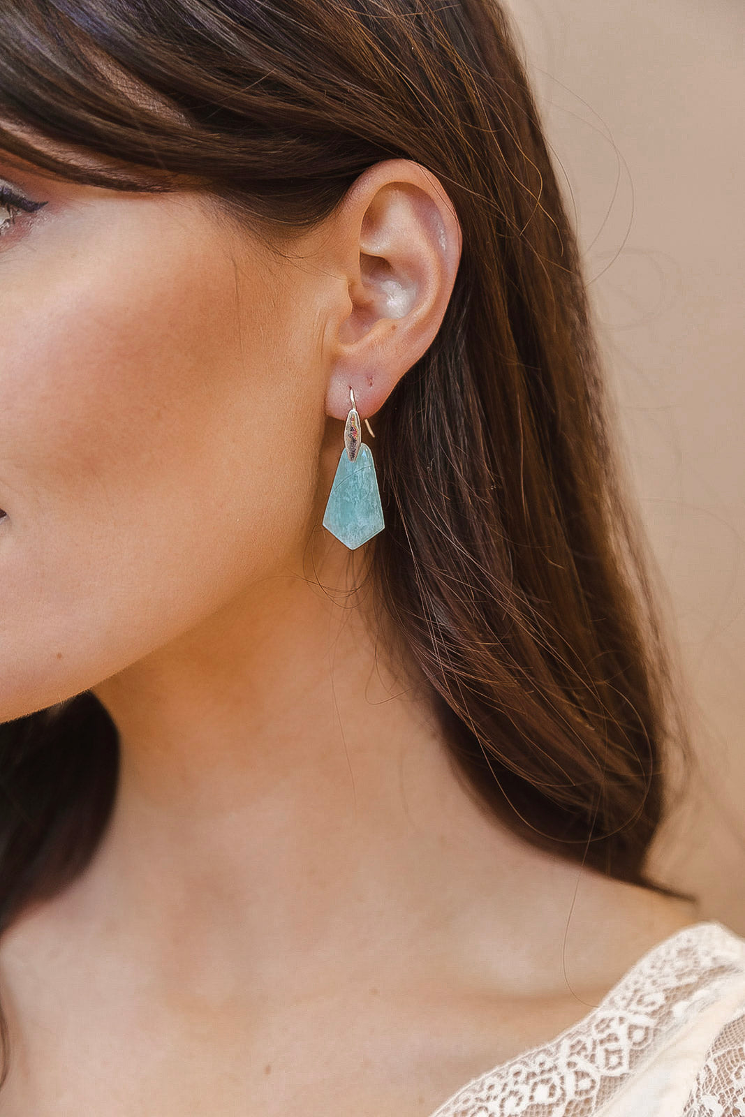 Iconic Slab Sterling Silver Earrings-Earrings-Krush Kandy, Women's Online Fashion Boutique Located in Phoenix, Arizona (Scottsdale Area)