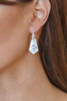 Iconic Slab Sterling Silver Earrings-Earrings-Krush Kandy, Women's Online Fashion Boutique Located in Phoenix, Arizona (Scottsdale Area)