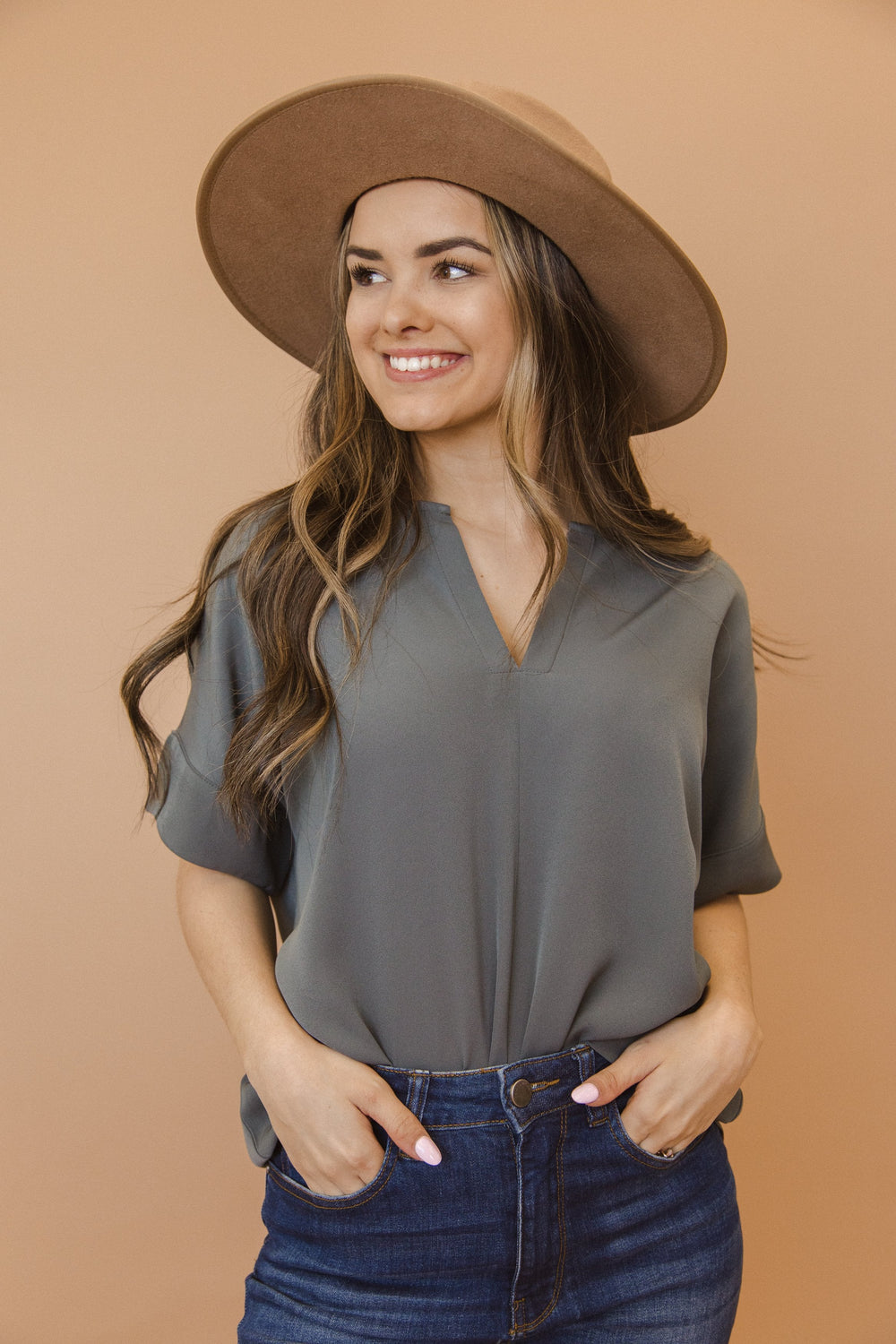 Best Bet Spring Blouse | S-3X-Short Sleeve Tops-Krush Kandy, Women's Online Fashion Boutique Located in Phoenix, Arizona (Scottsdale Area)