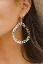 Feel The Daisy Sterling Hoops MADE TO ORDER-Earrings-Krush Kandy, Women's Online Fashion Boutique Located in Phoenix, Arizona (Scottsdale Area)