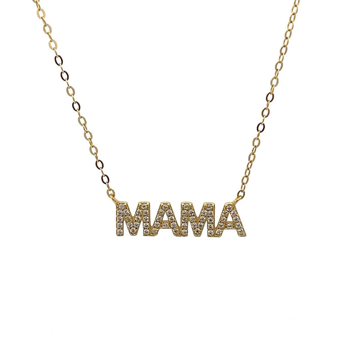 MAMA Necklace-Chain Necklaces-Krush Kandy, Women's Online Fashion Boutique Located in Phoenix, Arizona (Scottsdale Area)