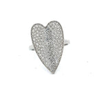 Dainty Long Heart Ring-Dainty Rings-Krush Kandy, Women's Online Fashion Boutique Located in Phoenix, Arizona (Scottsdale Area)