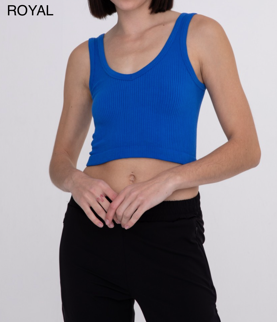 Mono B: Take Me Everywhere Ribbed Seamless Brami Tank Top | 23 Colors-Tanks-Krush Kandy, Women's Online Fashion Boutique Located in Phoenix, Arizona (Scottsdale Area)