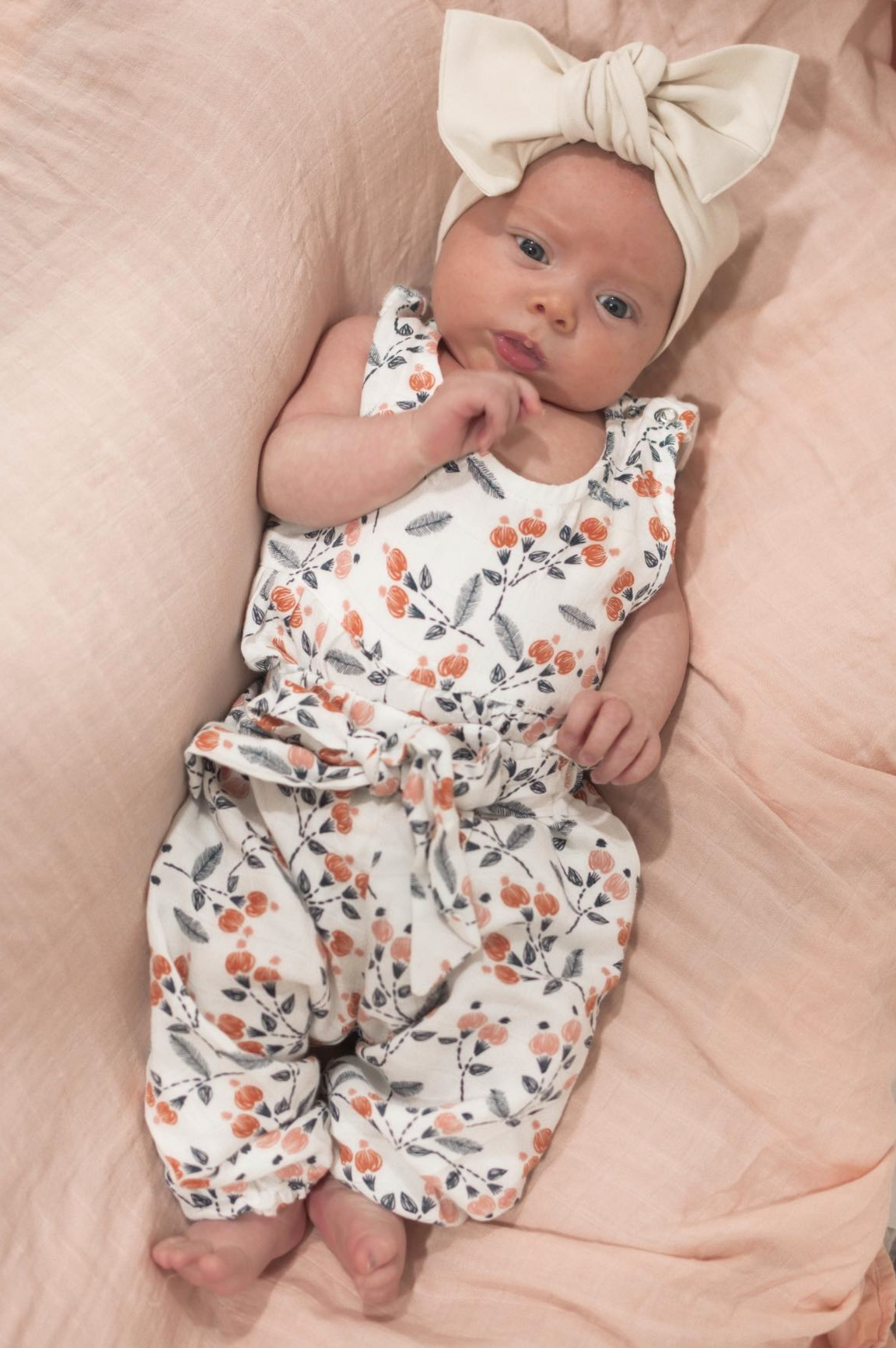 Dahlia Floral Bamboo Mini Pants-Kids-Krush Kandy, Women's Online Fashion Boutique Located in Phoenix, Arizona (Scottsdale Area)