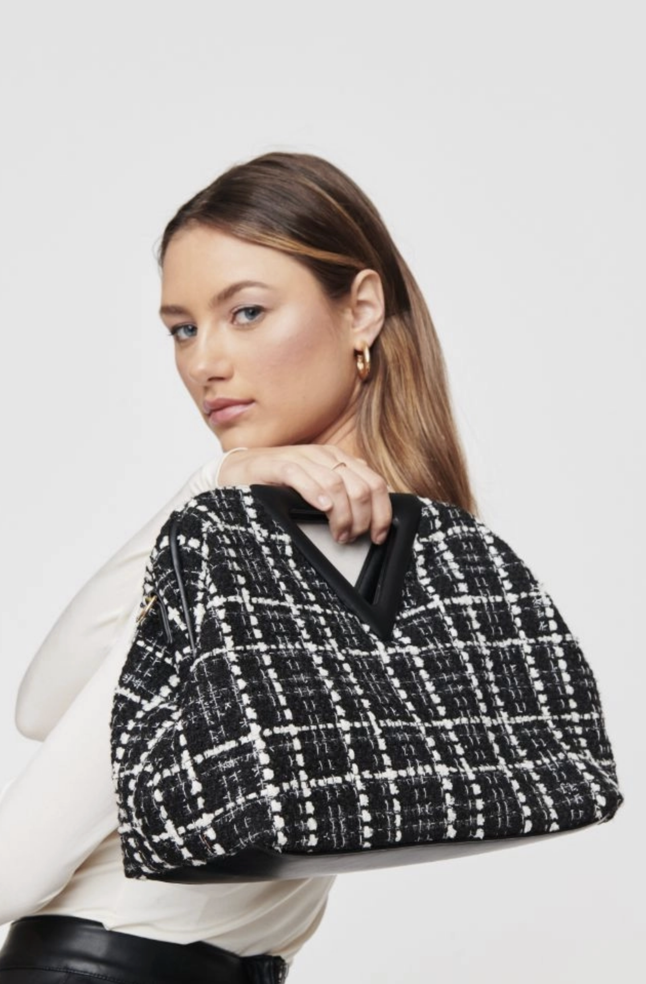 Natasha Tweed Crossbody Bag-Krush Kandy, Women's Online Fashion Boutique Located in Phoenix, Arizona (Scottsdale Area)