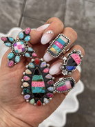 Bold Kandy Multi Colored Sterling Silver Rings | PREORDER-Ring Sizers-Krush Kandy, Women's Online Fashion Boutique Located in Phoenix, Arizona (Scottsdale Area)