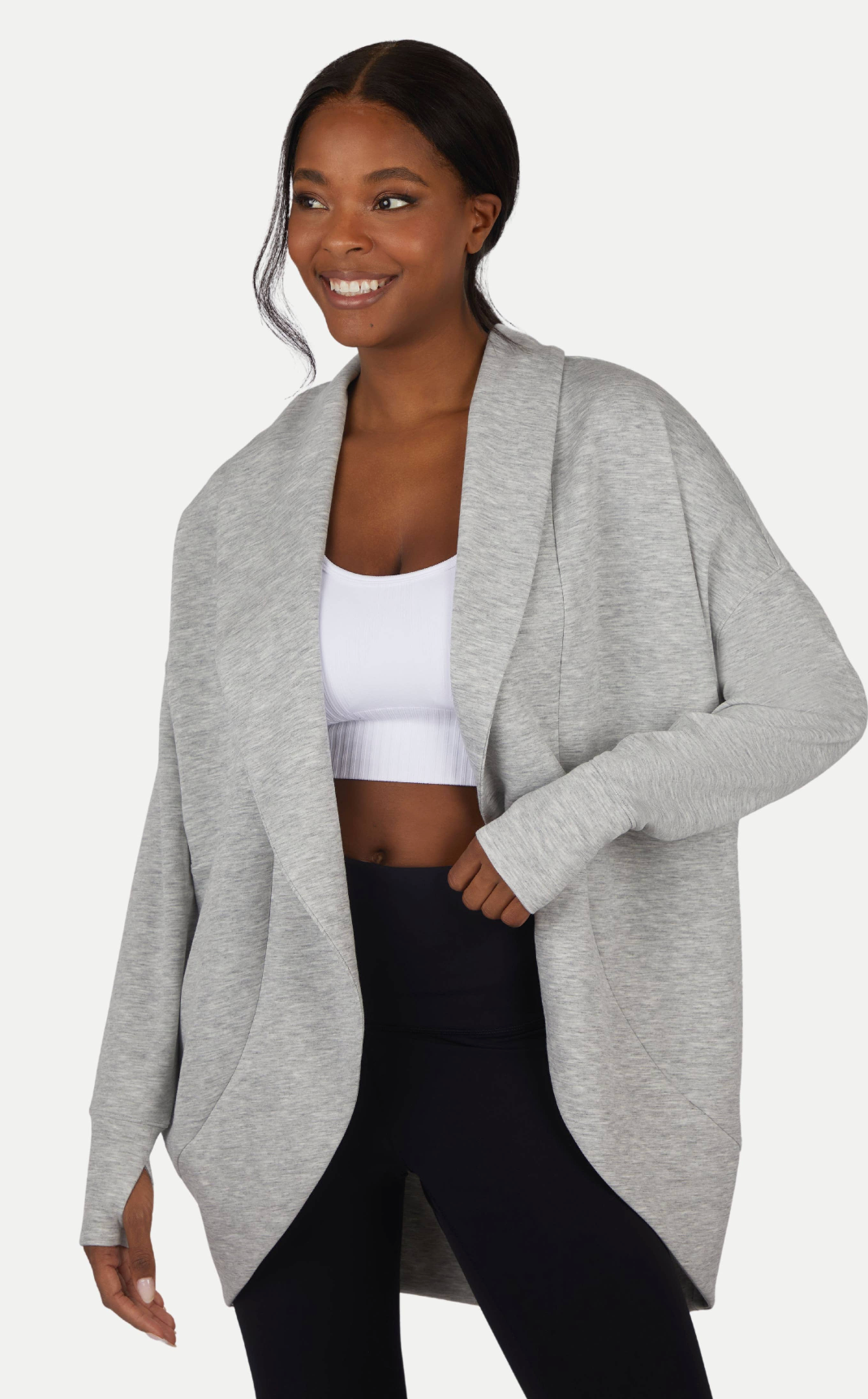 Soft Scuba Cardigan