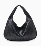 Vegan Leather Woven Hobo Bag-Purses & Bags-Krush Kandy, Women's Online Fashion Boutique Located in Phoenix, Arizona (Scottsdale Area)