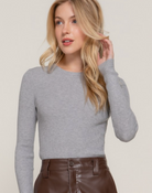 Luxe Ribbed Crew Sweater-Tops-Krush Kandy, Women's Online Fashion Boutique Located in Phoenix, Arizona (Scottsdale Area)