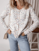 Life of the Party Confetti Crystal Cardigan-tops-Krush Kandy, Women's Online Fashion Boutique Located in Phoenix, Arizona (Scottsdale Area)