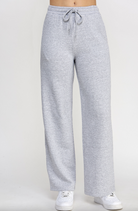 Fleece Straight Leg Joggers-Joggers-Krush Kandy, Women's Online Fashion Boutique Located in Phoenix, Arizona (Scottsdale Area)