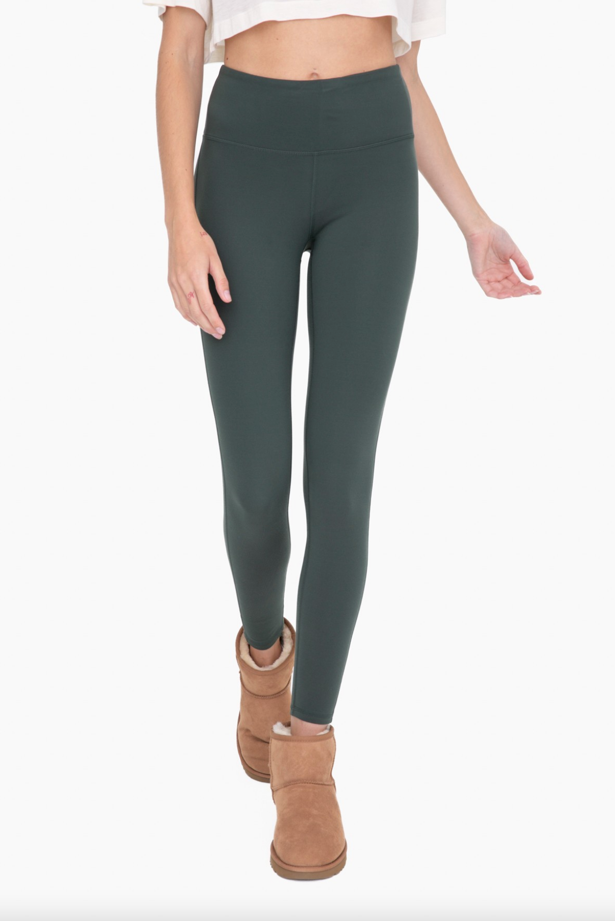 MONO B Essential Solid Leggings | 2 Colors-Leggings-Krush Kandy, Women's Online Fashion Boutique Located in Phoenix, Arizona (Scottsdale Area)