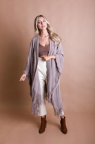 Open Bohemian Ruana Cardigan-Cardigans-Krush Kandy, Women's Online Fashion Boutique Located in Phoenix, Arizona (Scottsdale Area)