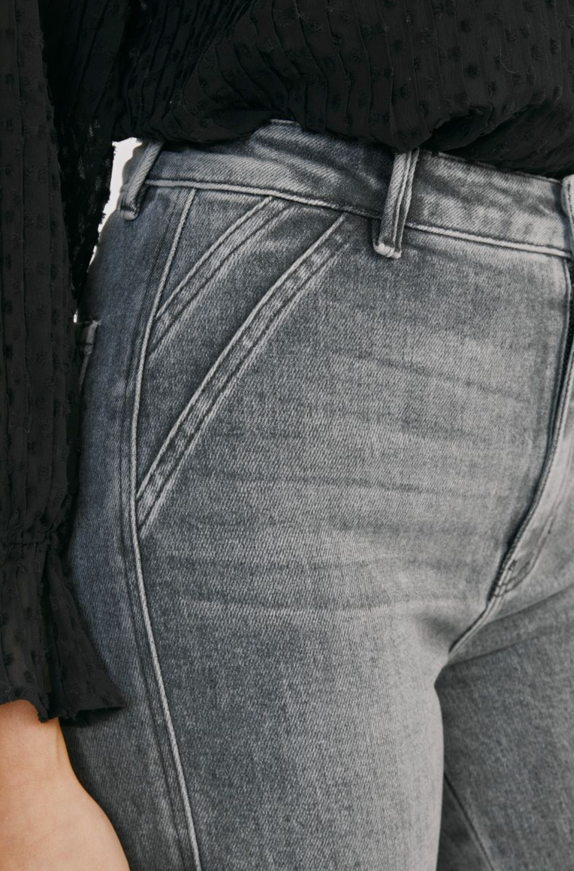 Dusk to Dawn Gradient Wide Leg Kancan Jeans-Jeans-Krush Kandy, Women's Online Fashion Boutique Located in Phoenix, Arizona (Scottsdale Area)