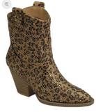 Rhinestone Rodeo Stacked Heel Cowboy Boots-Boots-Krush Kandy, Women's Online Fashion Boutique Located in Phoenix, Arizona (Scottsdale Area)