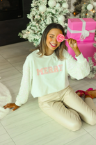 White "Merry" Sweater-Tops-Krush Kandy, Women's Online Fashion Boutique Located in Phoenix, Arizona (Scottsdale Area)