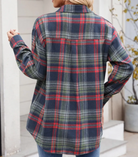 Mandy Plaid Button Up Long Sleeve Shirt-Long Sleeve Tops-Krush Kandy, Women's Online Fashion Boutique Located in Phoenix, Arizona (Scottsdale Area)