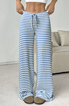 Wide Leg Stripe Tie Pants-Pants-Krush Kandy, Women's Online Fashion Boutique Located in Phoenix, Arizona (Scottsdale Area)