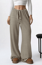 Wide Leg Stripe Tie Pants-Pants-Krush Kandy, Women's Online Fashion Boutique Located in Phoenix, Arizona (Scottsdale Area)
