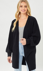 Bishop Sleeve Cardigan-Cardigans-Krush Kandy, Women's Online Fashion Boutique Located in Phoenix, Arizona (Scottsdale Area)