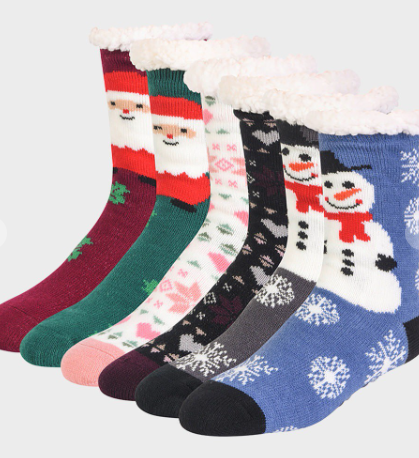 Sherpa Lined WINTER SOCKS-Socks-Krush Kandy, Women's Online Fashion Boutique Located in Phoenix, Arizona (Scottsdale Area)