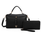 Fashion Zipper 2-in-1 Boxy Satchel Set-Krush Kandy, Women's Online Fashion Boutique Located in Phoenix, Arizona (Scottsdale Area)