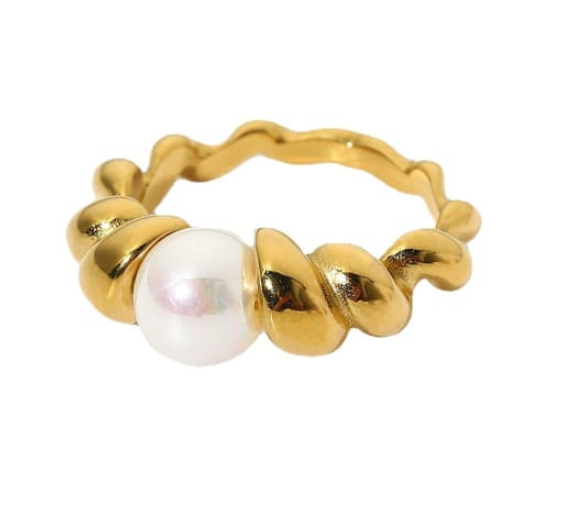 Freshwater Pearl Dainty Band Ring-Krush Kandy, Women's Online Fashion Boutique Located in Phoenix, Arizona (Scottsdale Area)