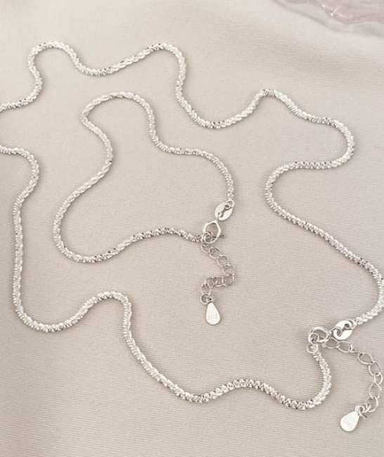 Sterling Friday Night Necklace-Necklaces-Krush Kandy, Women's Online Fashion Boutique Located in Phoenix, Arizona (Scottsdale Area)