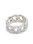 So Sassy Sparkly Chain Link Eternity Ring | Gold or Silver-Rings-Krush Kandy, Women's Online Fashion Boutique Located in Phoenix, Arizona (Scottsdale Area)