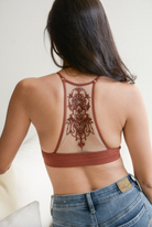 Tattoo Mesh Racerback Bralette-Bralettes-Krush Kandy, Women's Online Fashion Boutique Located in Phoenix, Arizona (Scottsdale Area)