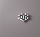 Pixelated Heart Cluster Ring-Cluster Rings-Krush Kandy, Women's Online Fashion Boutique Located in Phoenix, Arizona (Scottsdale Area)