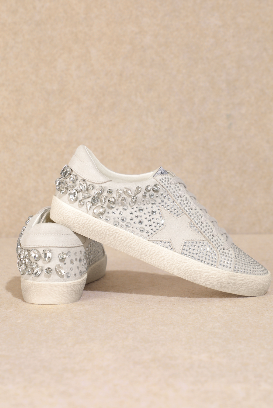 Glam Rhinestone Star Sneaker-Sneakers-Krush Kandy, Women's Online Fashion Boutique Located in Phoenix, Arizona (Scottsdale Area)