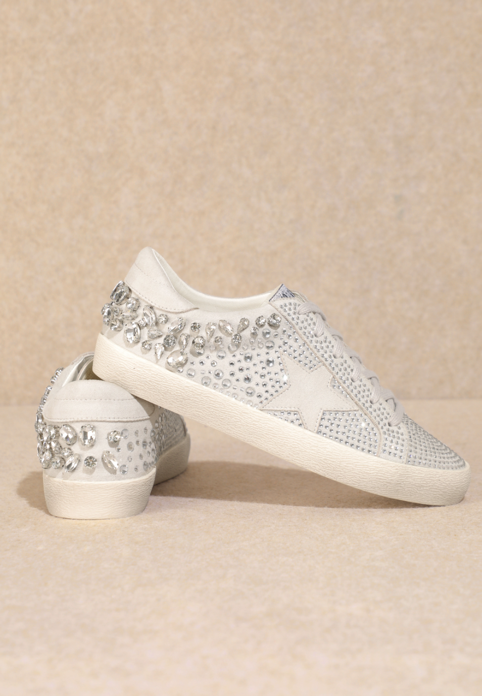 Glam Rhinestone Star Sneaker-Sneakers-Krush Kandy, Women's Online Fashion Boutique Located in Phoenix, Arizona (Scottsdale Area)