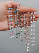 NEW String Em Up Dangle Earrrings-Stud Earrings-Krush Kandy, Women's Online Fashion Boutique Located in Phoenix, Arizona (Scottsdale Area)