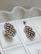 Rocky's Sterling Silver Studded Set-Chain Necklaces-Krush Kandy, Women's Online Fashion Boutique Located in Phoenix, Arizona (Scottsdale Area)