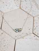 Blooming Lotus Charm Necklace-Chain Necklaces-Krush Kandy, Women's Online Fashion Boutique Located in Phoenix, Arizona (Scottsdale Area)