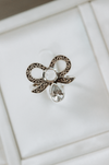 Stone Drop Bow Ring-Cluster Rings-Krush Kandy, Women's Online Fashion Boutique Located in Phoenix, Arizona (Scottsdale Area)