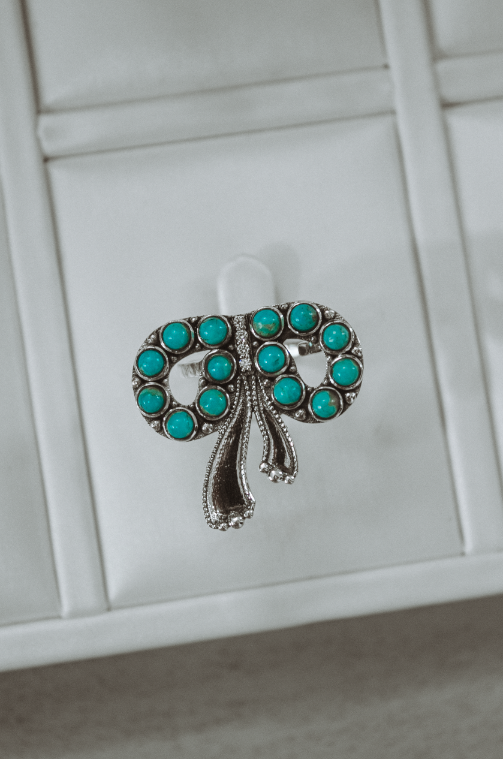 Twisted Treasure Bow Ring-Cluster Rings-Krush Kandy, Women's Online Fashion Boutique Located in Phoenix, Arizona (Scottsdale Area)