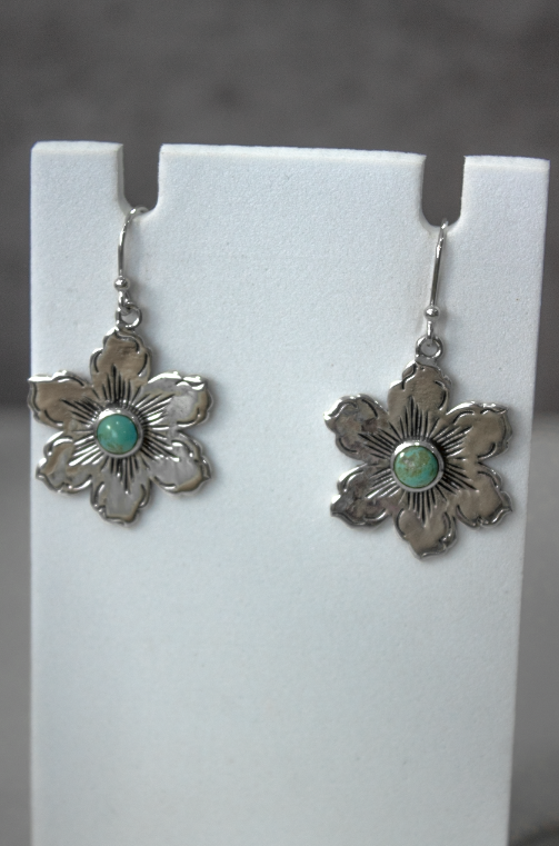 Dangle Summertime Flora Earrings-Drop Earrings-Krush Kandy, Women's Online Fashion Boutique Located in Phoenix, Arizona (Scottsdale Area)