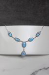 Rowan Stone Drop Necklaces-Chain Necklaces-Krush Kandy, Women's Online Fashion Boutique Located in Phoenix, Arizona (Scottsdale Area)
