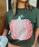 Blush Pumpkin Graphic Tee-Graphic Tees-Krush Kandy, Women's Online Fashion Boutique Located in Phoenix, Arizona (Scottsdale Area)